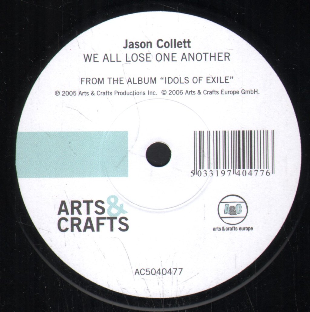 Jason Collett/Amy Millan - We All Lose One Another/Losin' You - 7 Inch