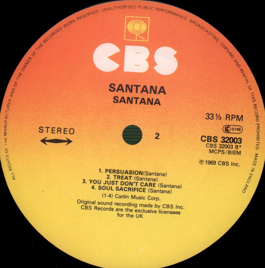 Santana - Santana - Lp