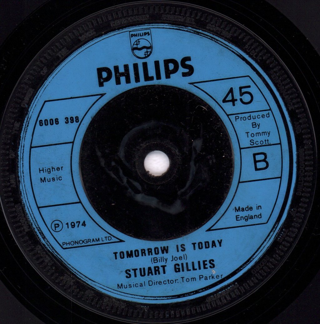 Stuart Gillies - there goes my heart - 7 Inch