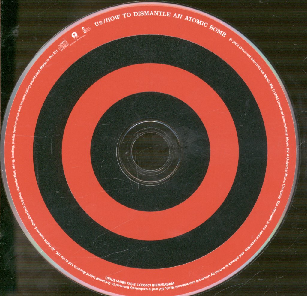 U2 - How To Dismantle An Atomic Bomb - Cd
