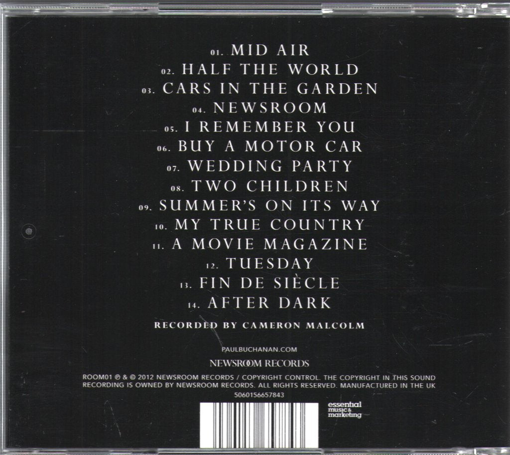 Paul Buchanan - Mid Air - Cd