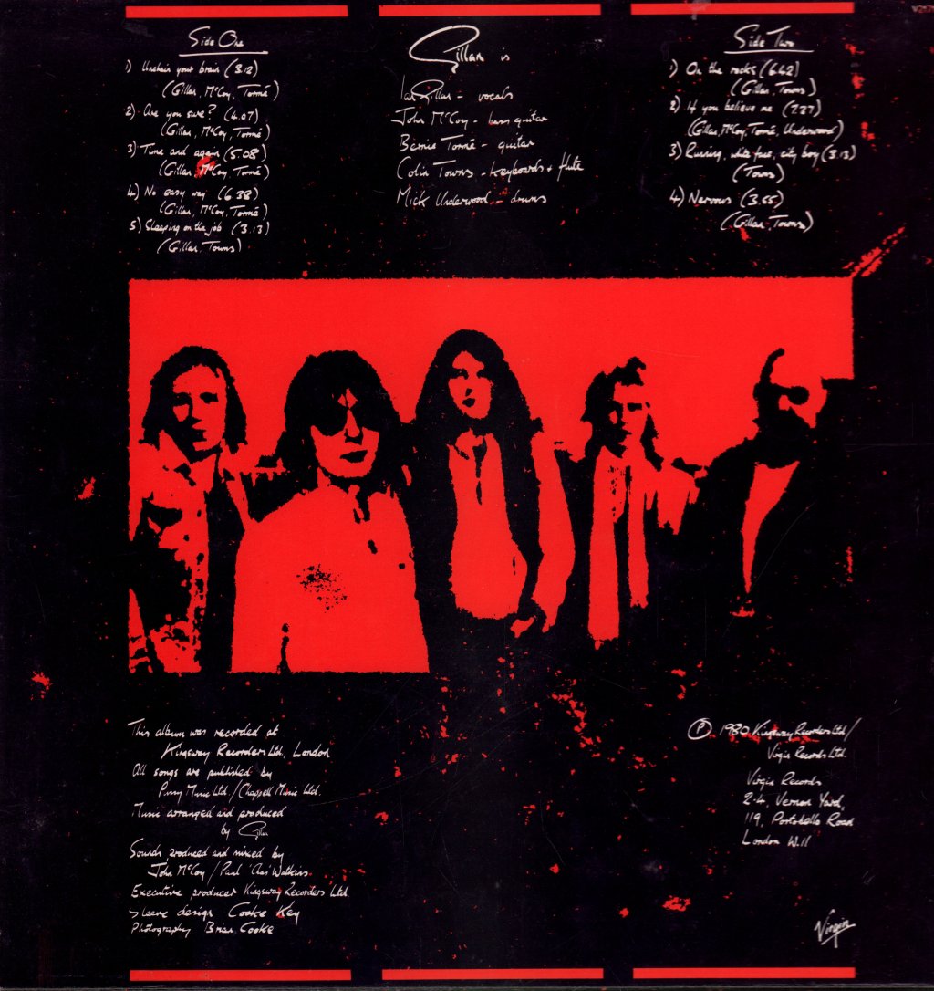 Gillan - Glory Road - Double Lp