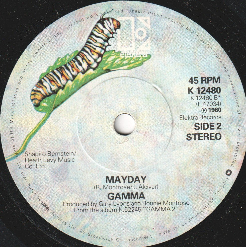 Gamma (Rock/Metal Group) - Something In The Air - 7 Inch