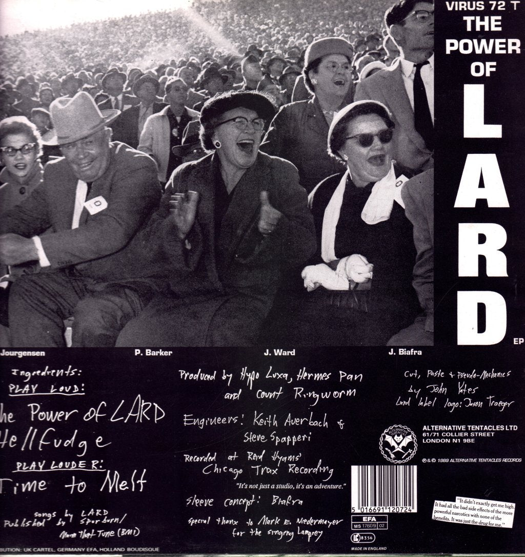 Lard - Power Of Lard - 12 Inch