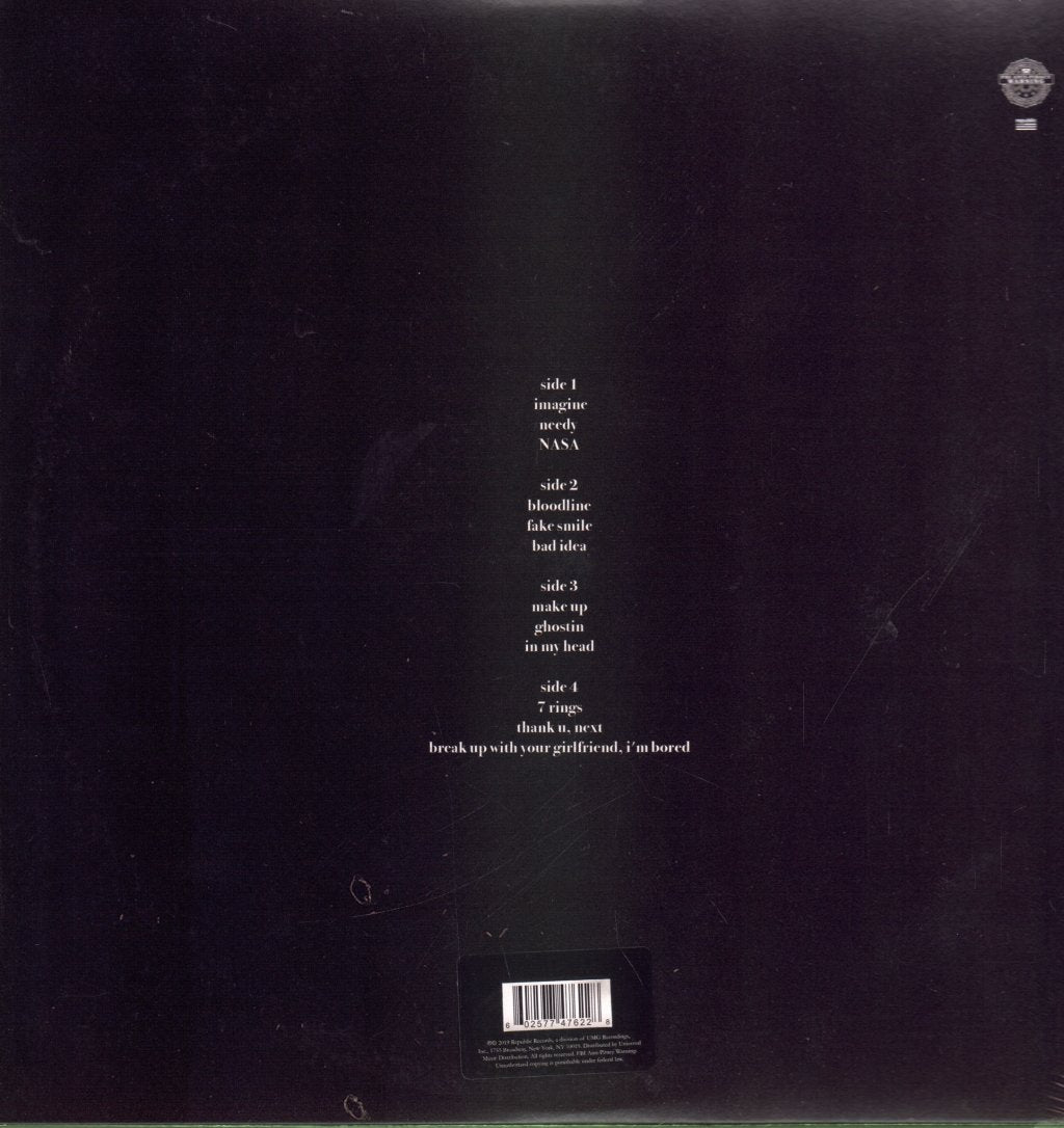 Ariana Grande - Thank U, Next - Double Lp