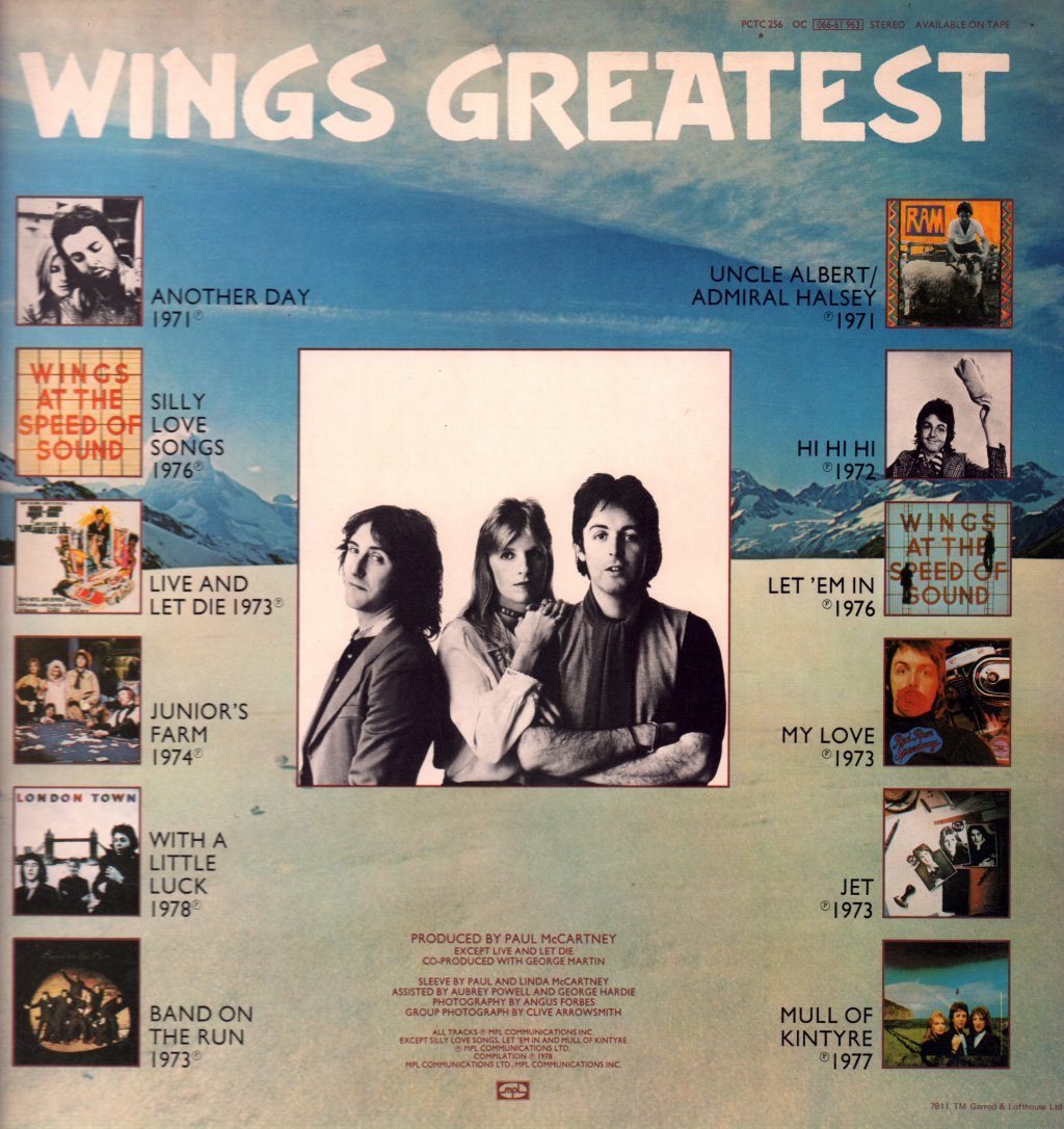 Wings - Greatest - Lp