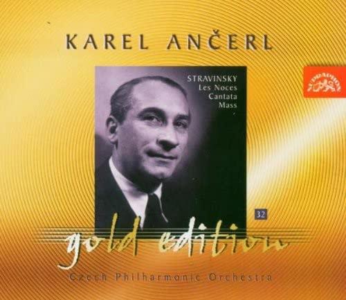 Czech Philharmonic Orchestra - Karl Ancerl Gold Edition 32: Stravinsky - Les Notes Cantata Mass - Cd