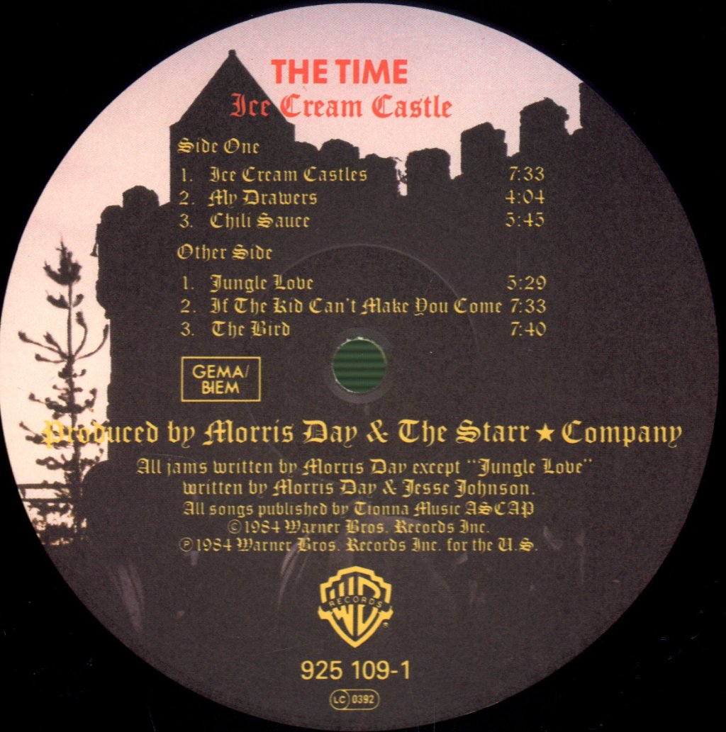 Time (Prince Related) - Ice Cream Castle - Lp