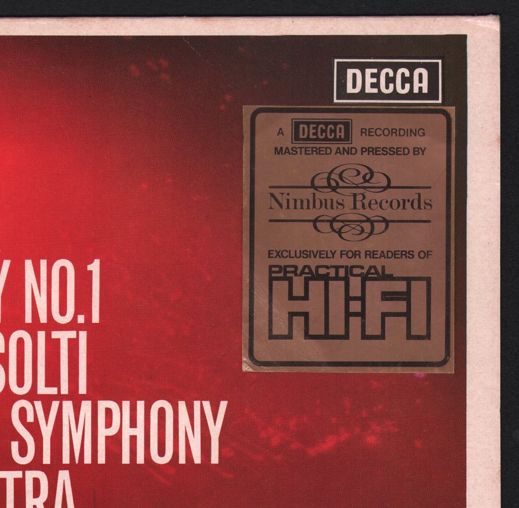 Georg Solti / London Symphony Orchestra - Mahler - Symphony No. 1 - Lp