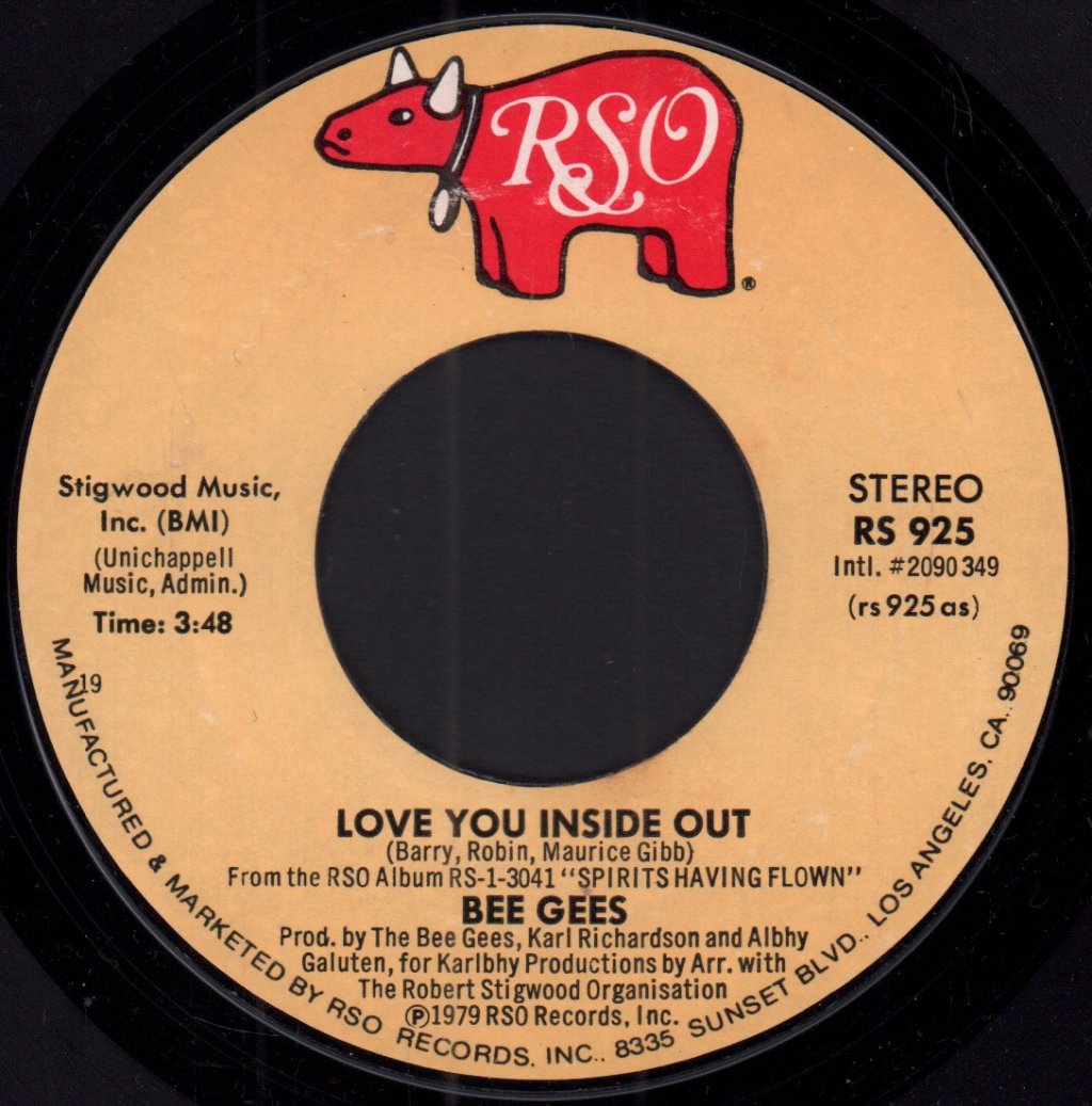 Bee Gees - Love You Inside Out - 7 Inch