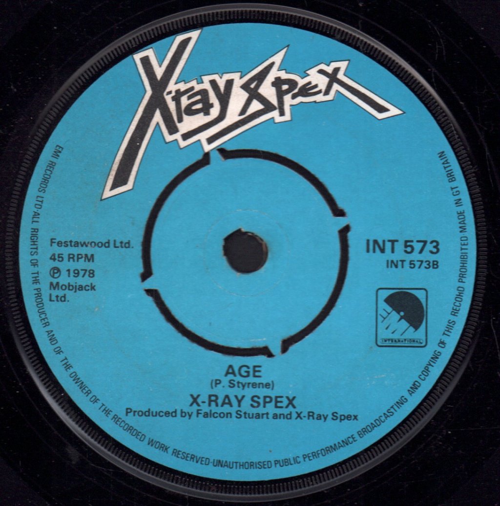 X-Ray Spex - Germ Free Adolescence - 7 Inch