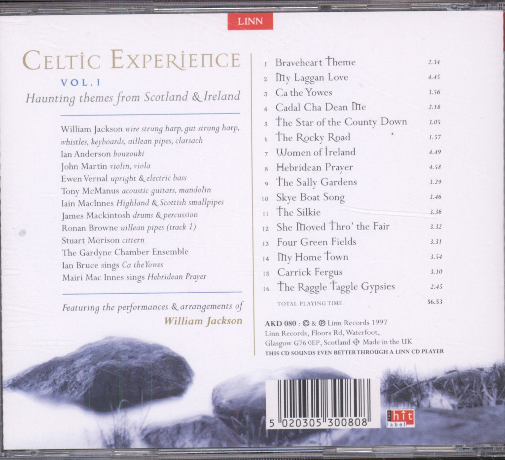 William Jackson - Celtic Experience Vol. 1: Haunting Themes From Scotland & Ireland - Cd