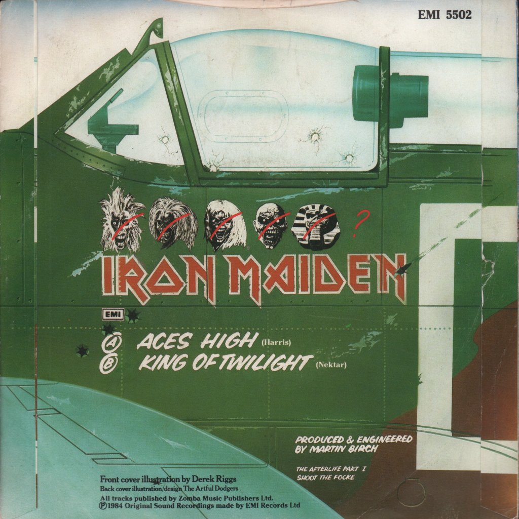 Iron Maiden - Aces High - 7 Inch