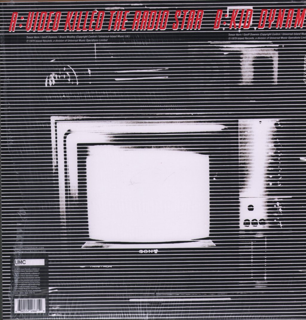 Buggles - Video Killed The Radio Star - 12 Inch – Vinyl Tap