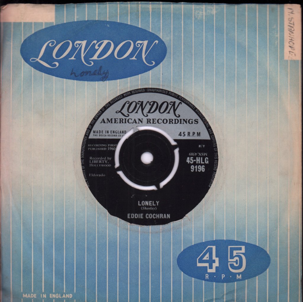 Eddie Cochran - Sweetie Pie - 7 Inch