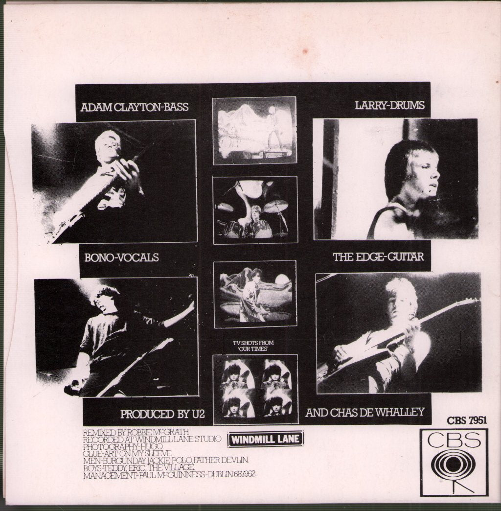 U2 - Three - 7 Inch