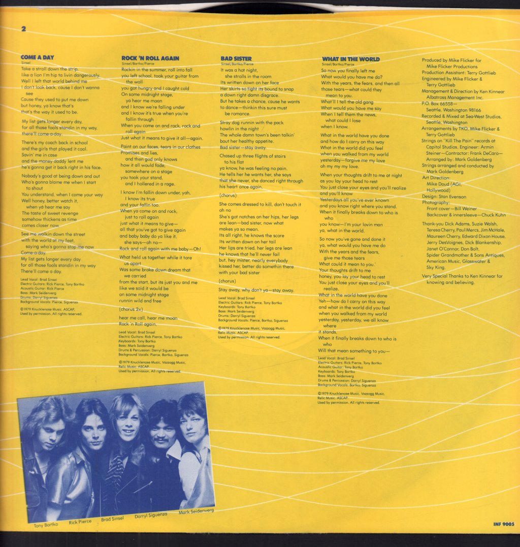Tko - Let It Roll - Lp