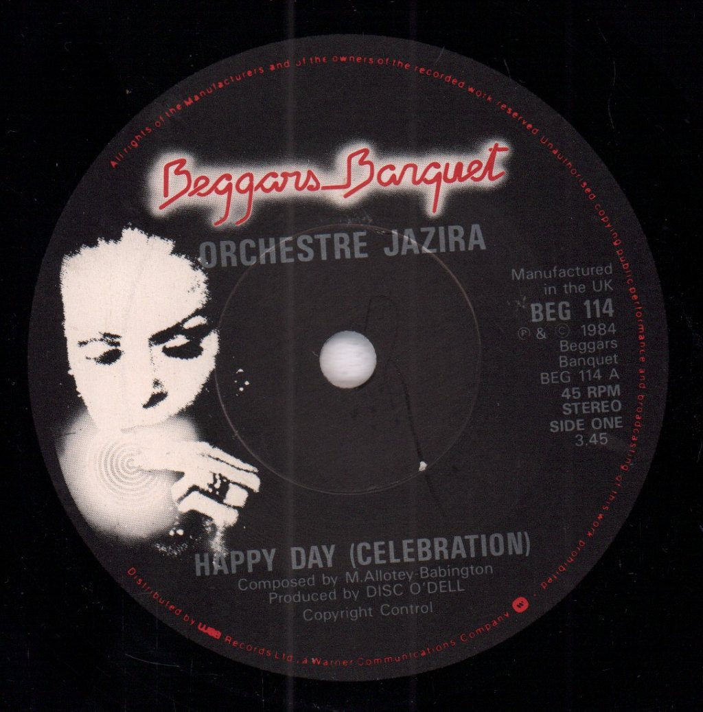 Orchestre Jazira - Happy Day - 7 Inch