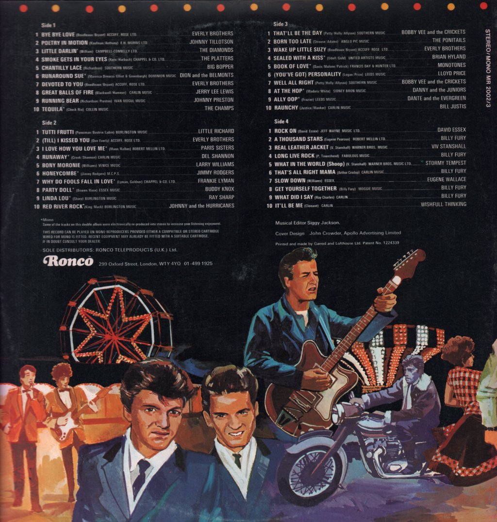 Various Artists - That'll Be The Day (Soundtrack) - Double Lp
