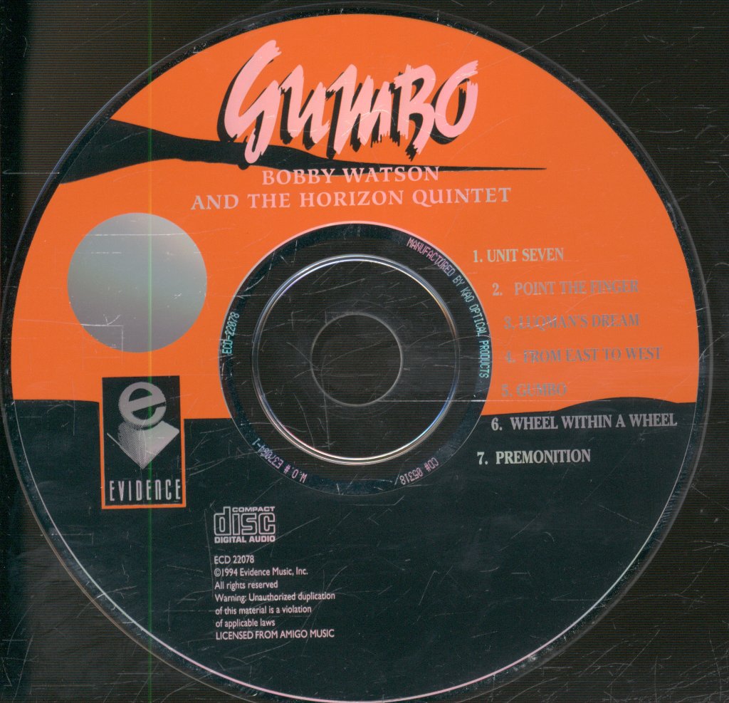 Bobby Watson And The Horizon Quintet - Gumbo - Cd