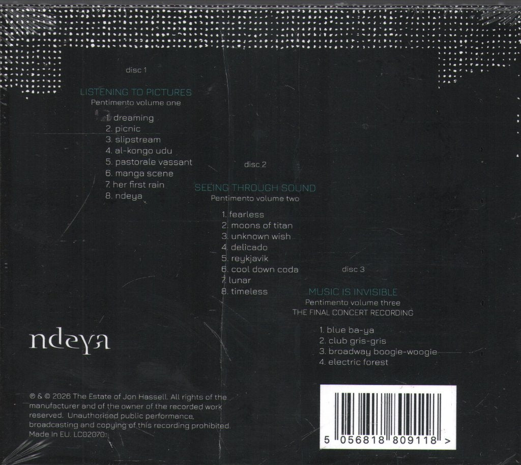 Jon Hassell - Pentimento Trilogy - Cd Set