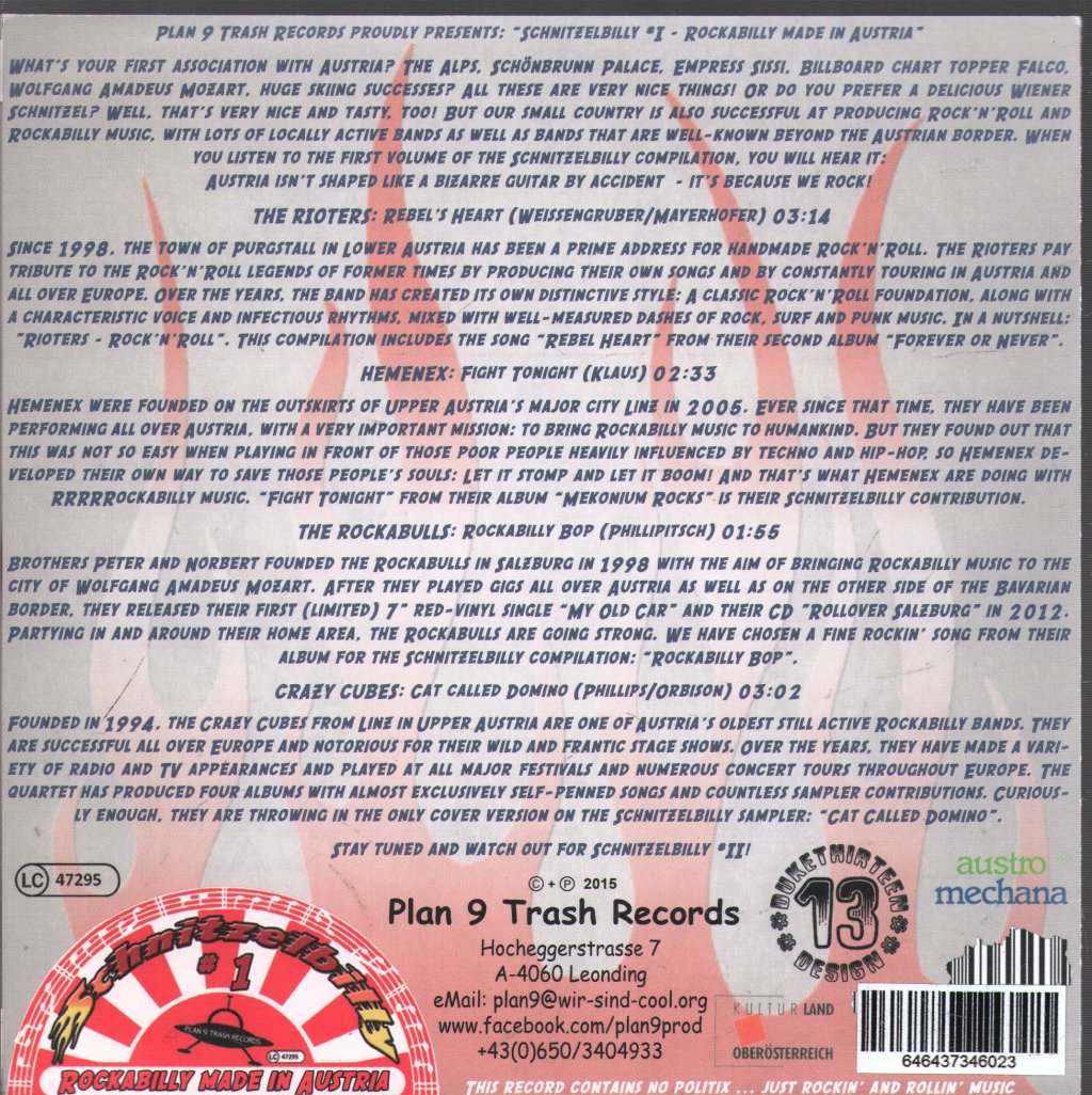 Various Artists - Schnitzelbilly #1 - 7 Inch