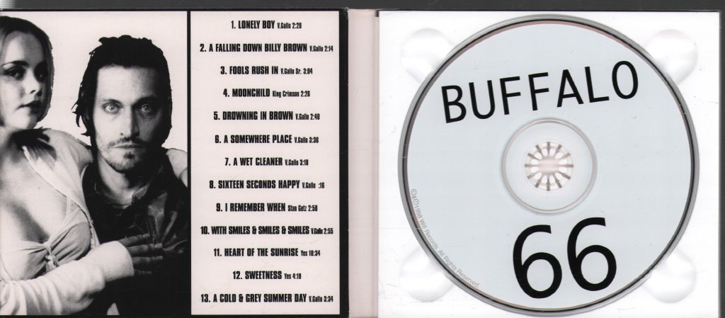 Vincent Gallo - Buffalo 66 (Original Motion Picture Soundtrack) - Cd