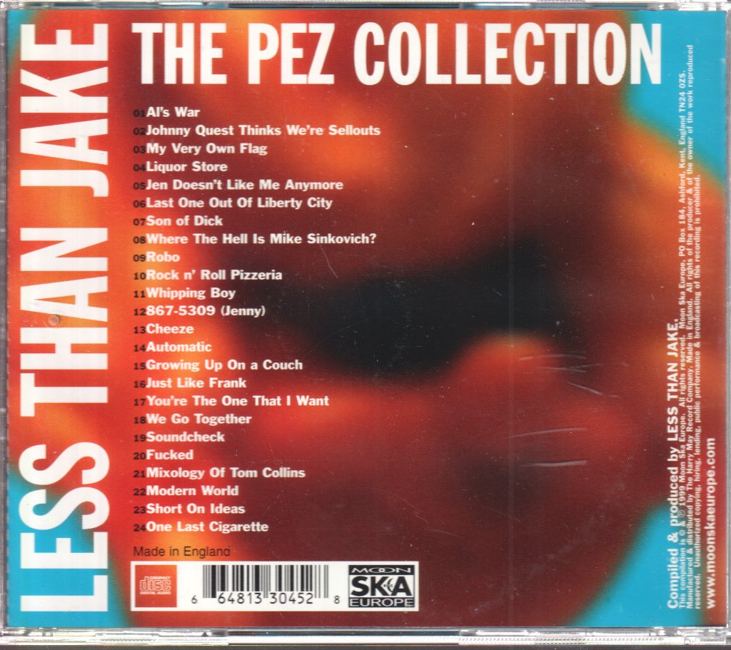 Less Than Jake - Pez Collection - Cd