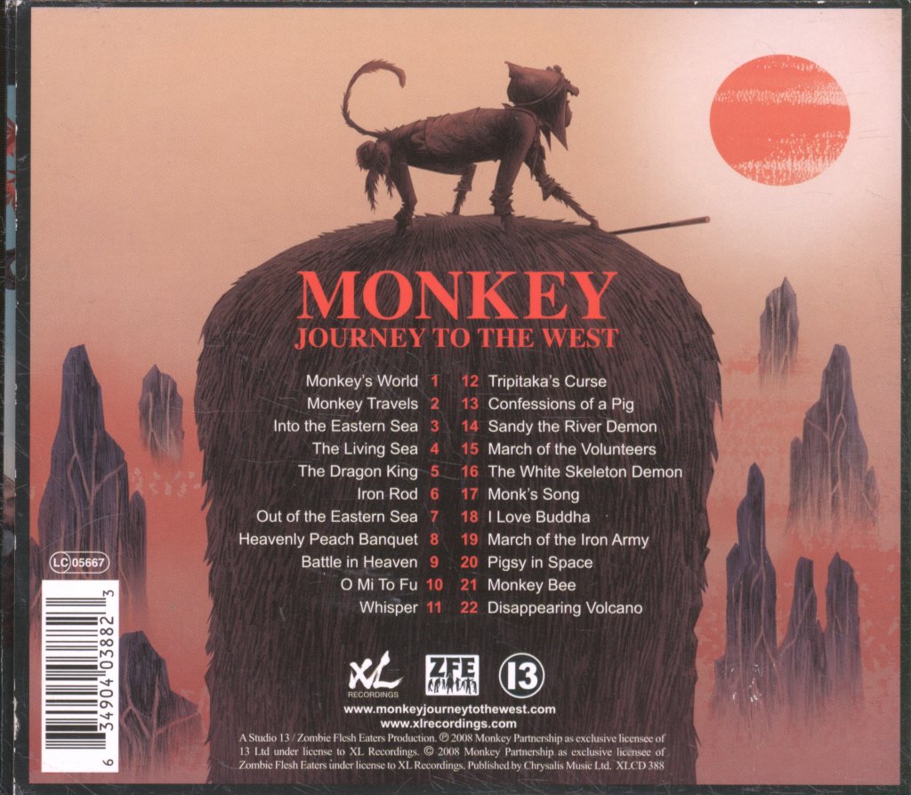 Monkey - Journey To The West - Cd