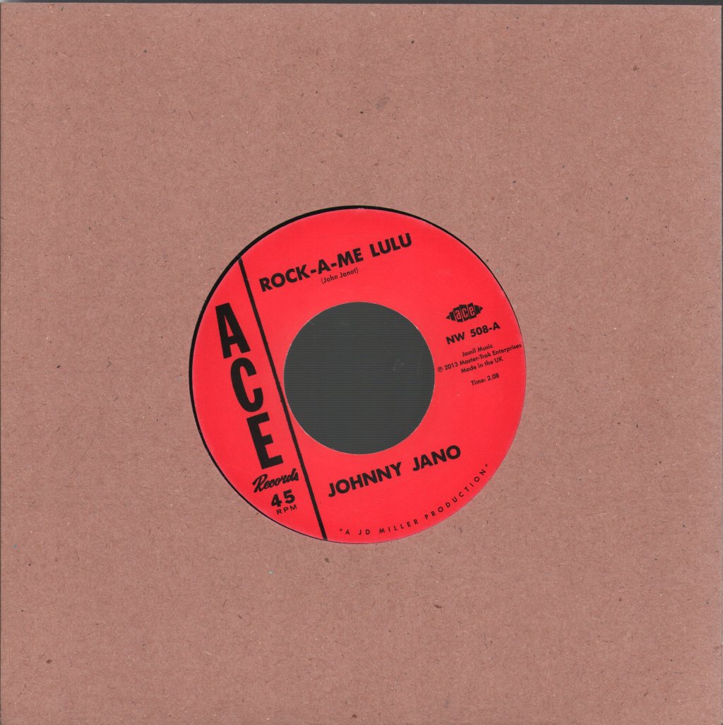 Johnny Jano - Rock-A-Me Lulu - 7 Inch