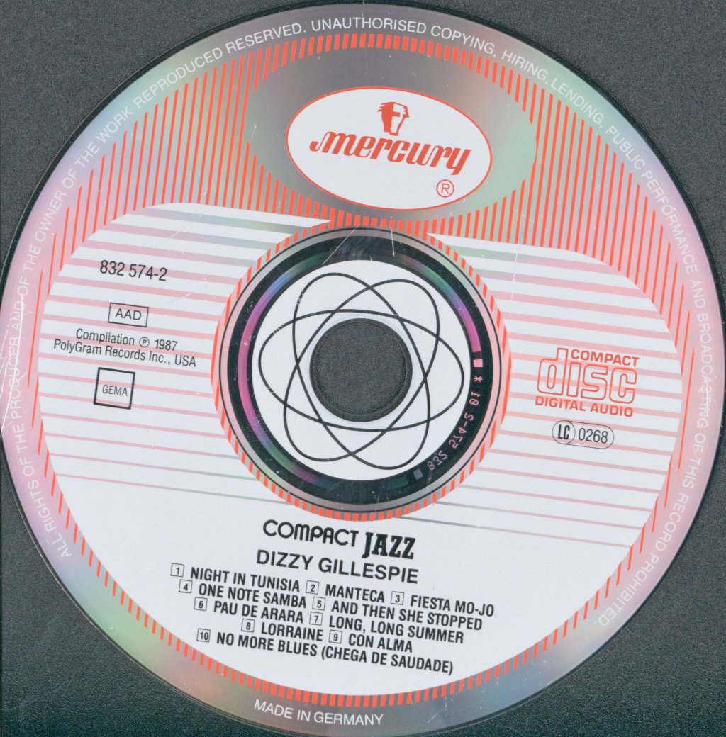 Dizzy Gillespie - Dizzy Gillespie - Cd