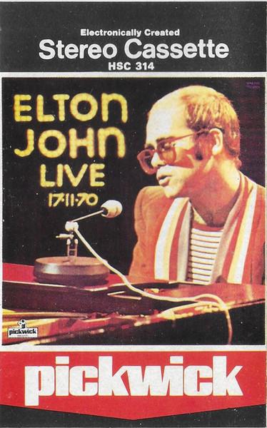 Elton John - Elton John Live 17-11-70 - Cassette