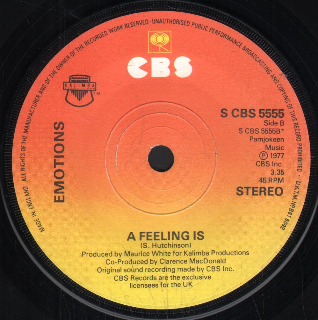 Emotions - Best Of My Love - 7 Inch
