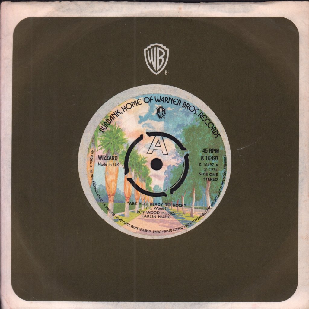 Wizzard (Roy Wood) - Are You Ready To Rock - 7 Inch