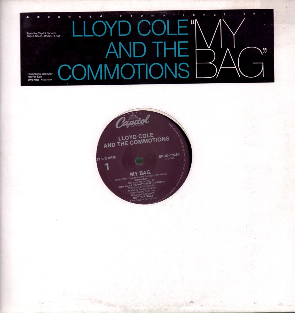 Lloyd Cole And The Commotions - My Bag - 12 Inch