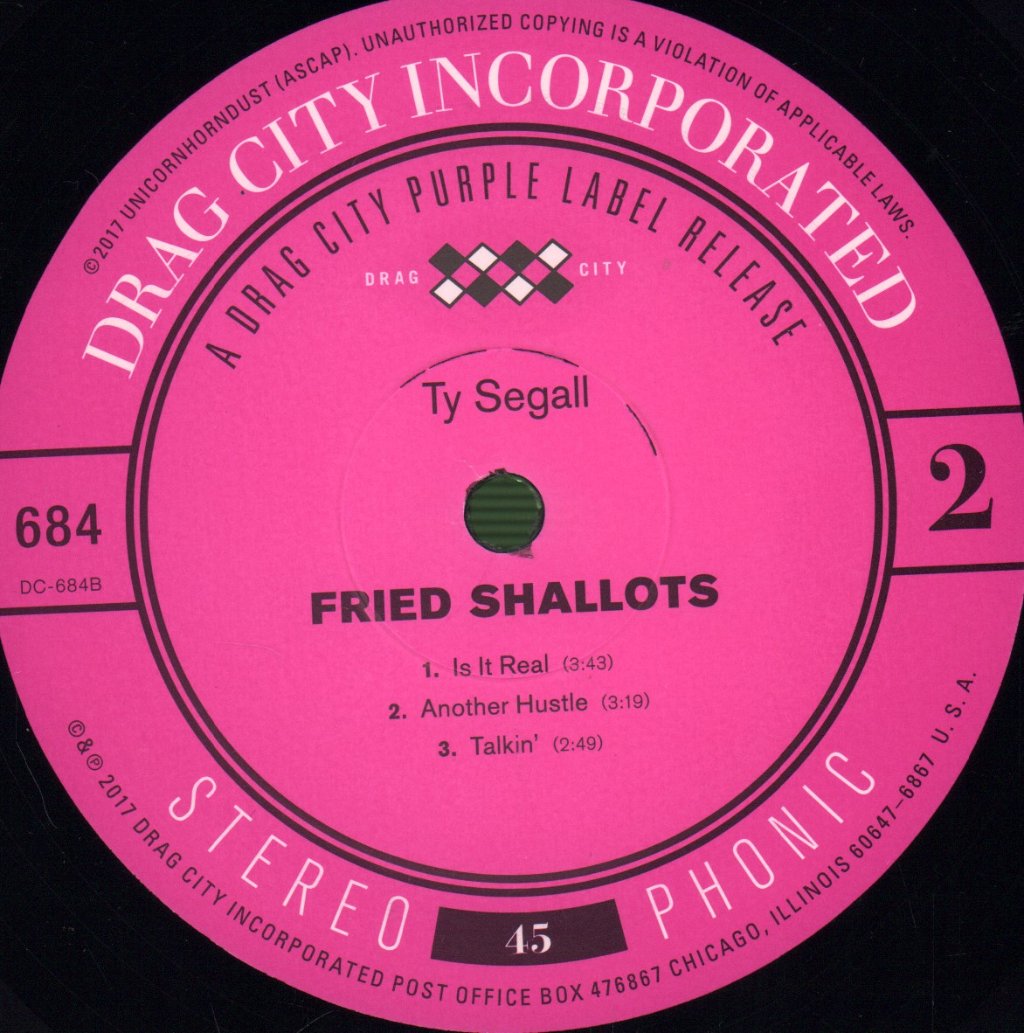 Ty Segall - Fried Shallots - 12 Inch