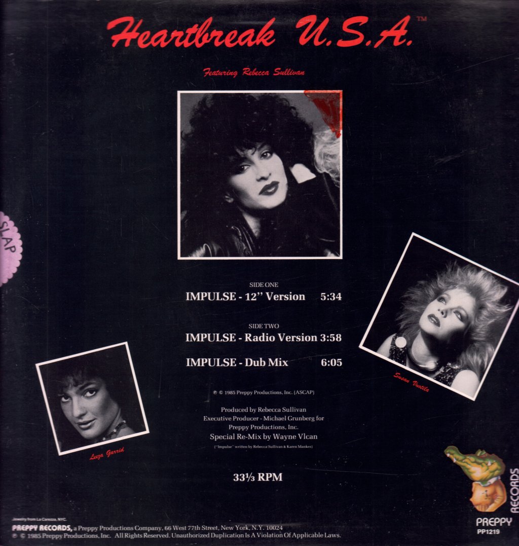 Heartbreak U S A - Impulse - 12 Inch