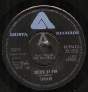 Caravan - Better By Far - 7 Inch