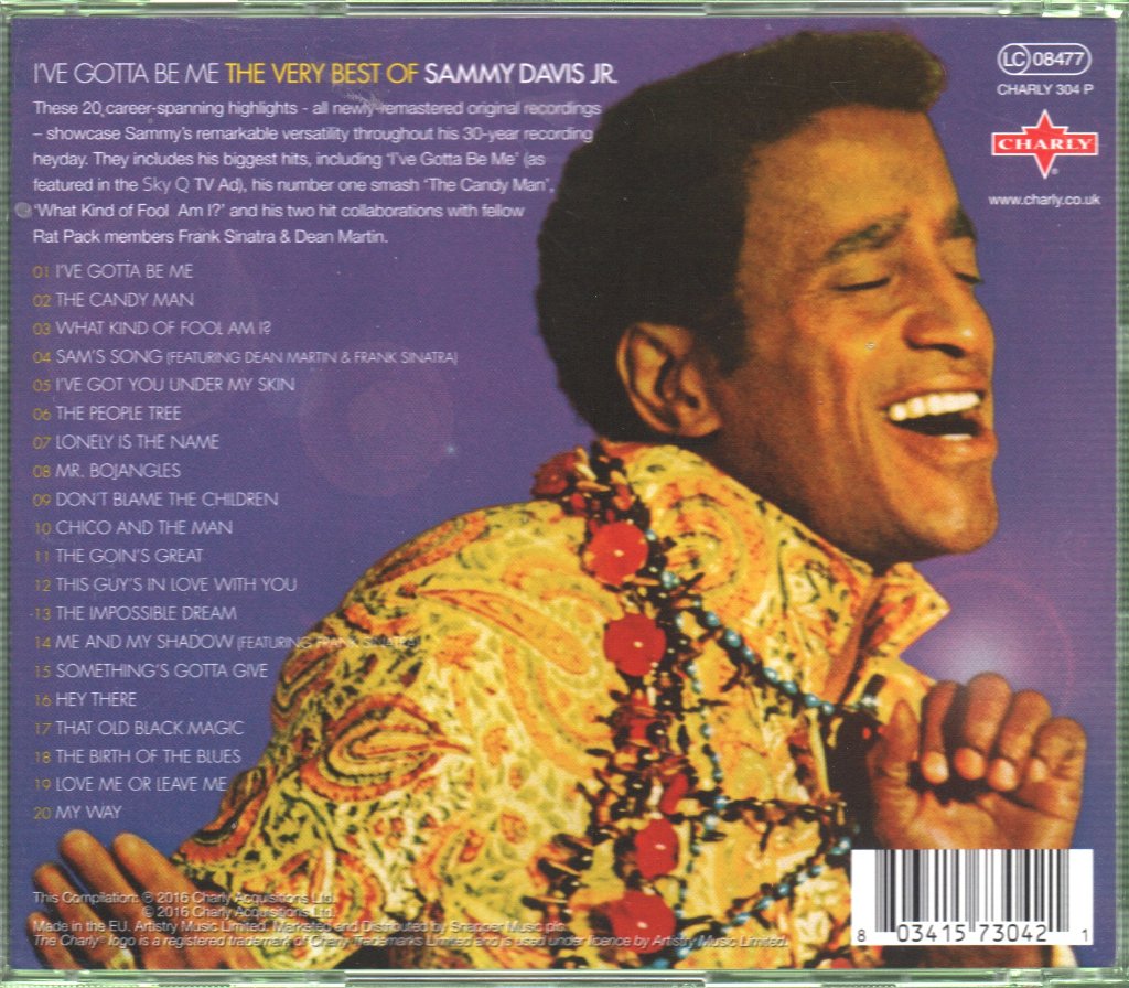 Sammy Davis Jr. - I've Gotta Be Me - The Very Best Of Sammy Davis Jr. - Cd