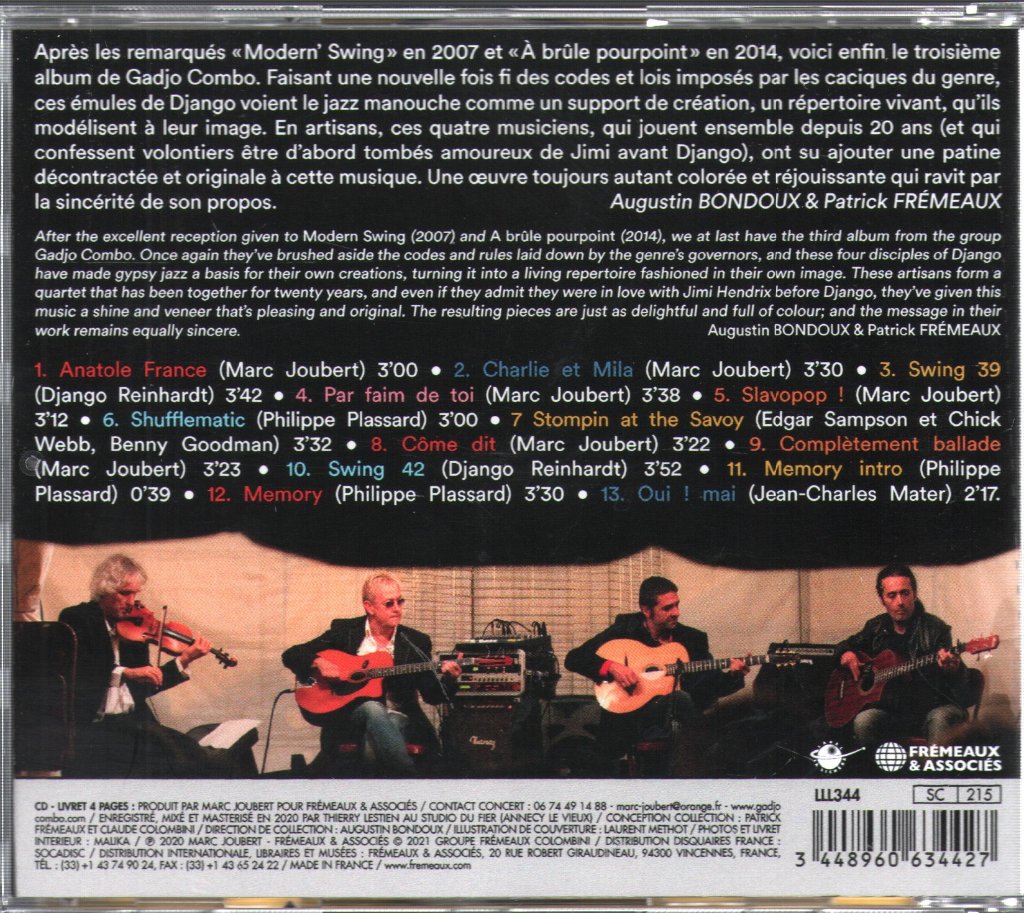 Gadjo Combo - Slavopop ! - Cd
