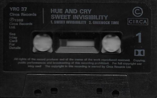 Hue And Cry - Sweet Invisibility - Cassette