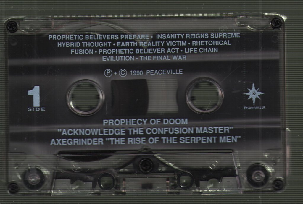 Prophecy Of Doom - Acknowledge The Confusion Master - Cassette