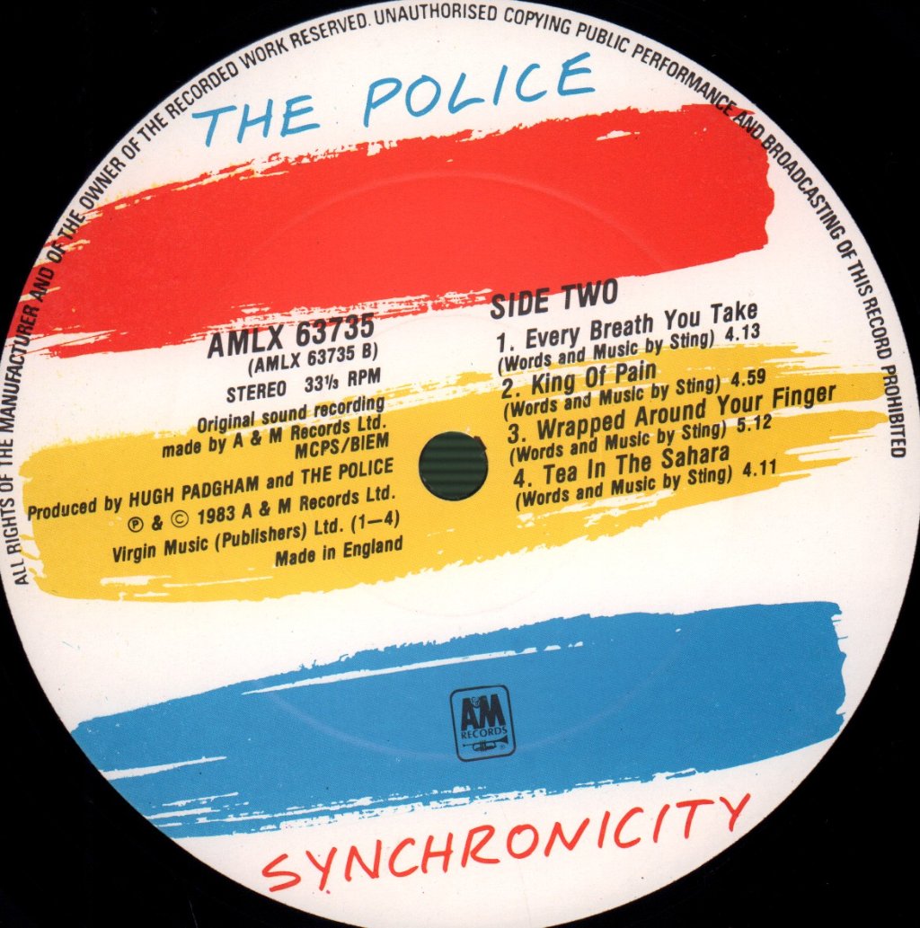 Police - Synchronicity - Lp