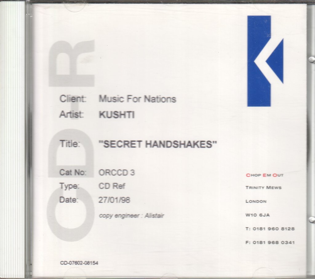 Kushti - Secret Handshakes - Cdr