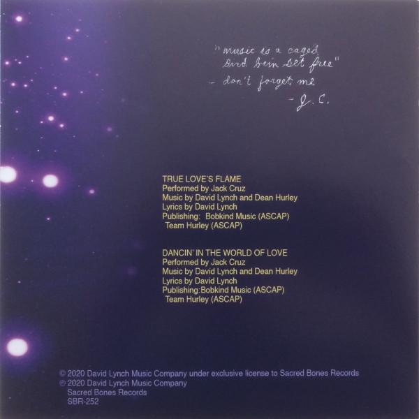Jack Cruz (david lynch) - Flame Of Love - 7 Inch