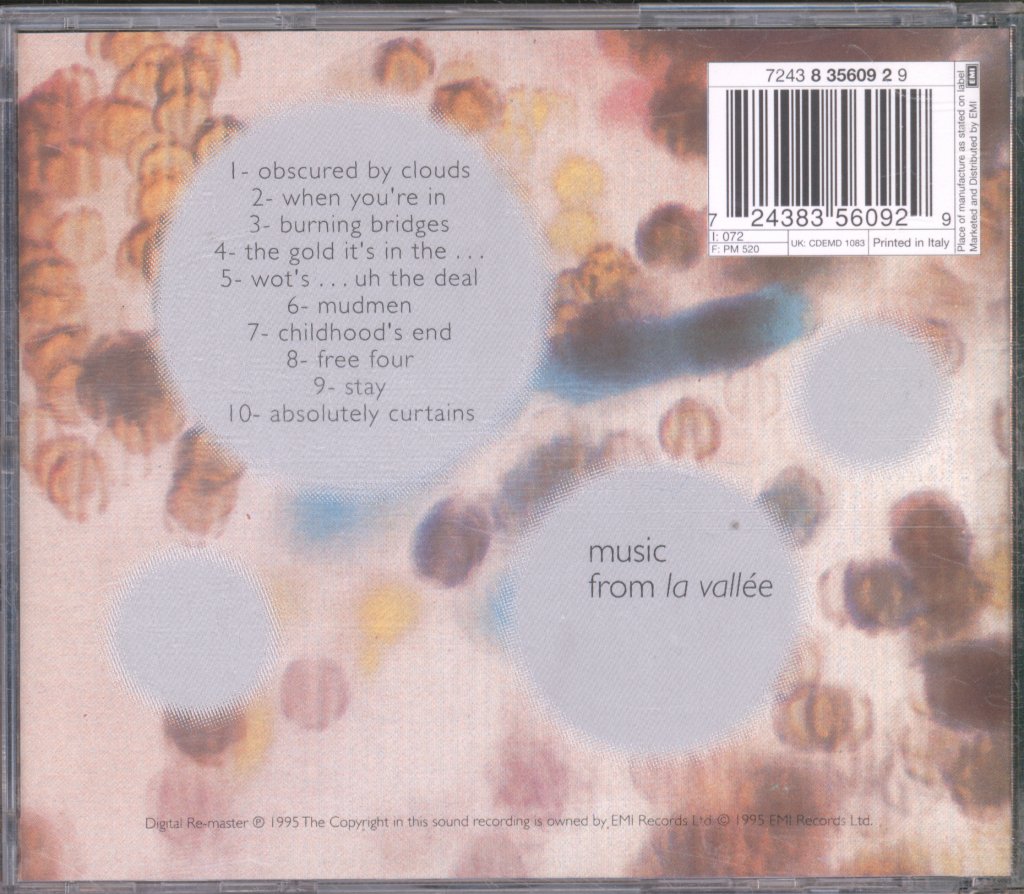 Pink Floyd - Obscured By Clouds - Cd