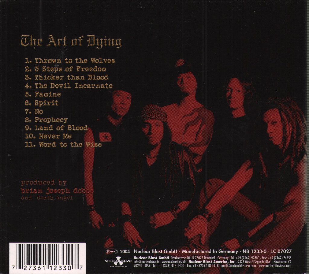 Death Angel - Art Of Dying - Cd