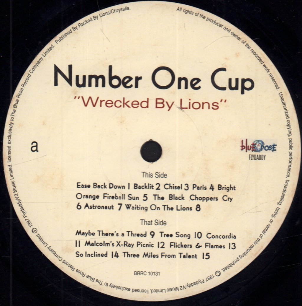 Number One Cup - Wrecked By Lions - Lp