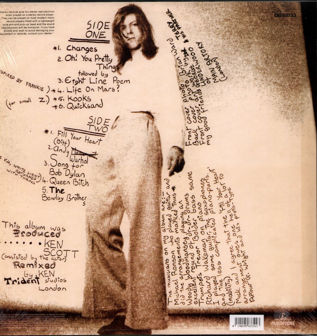 David Bowie - Hunky Dory - Lp