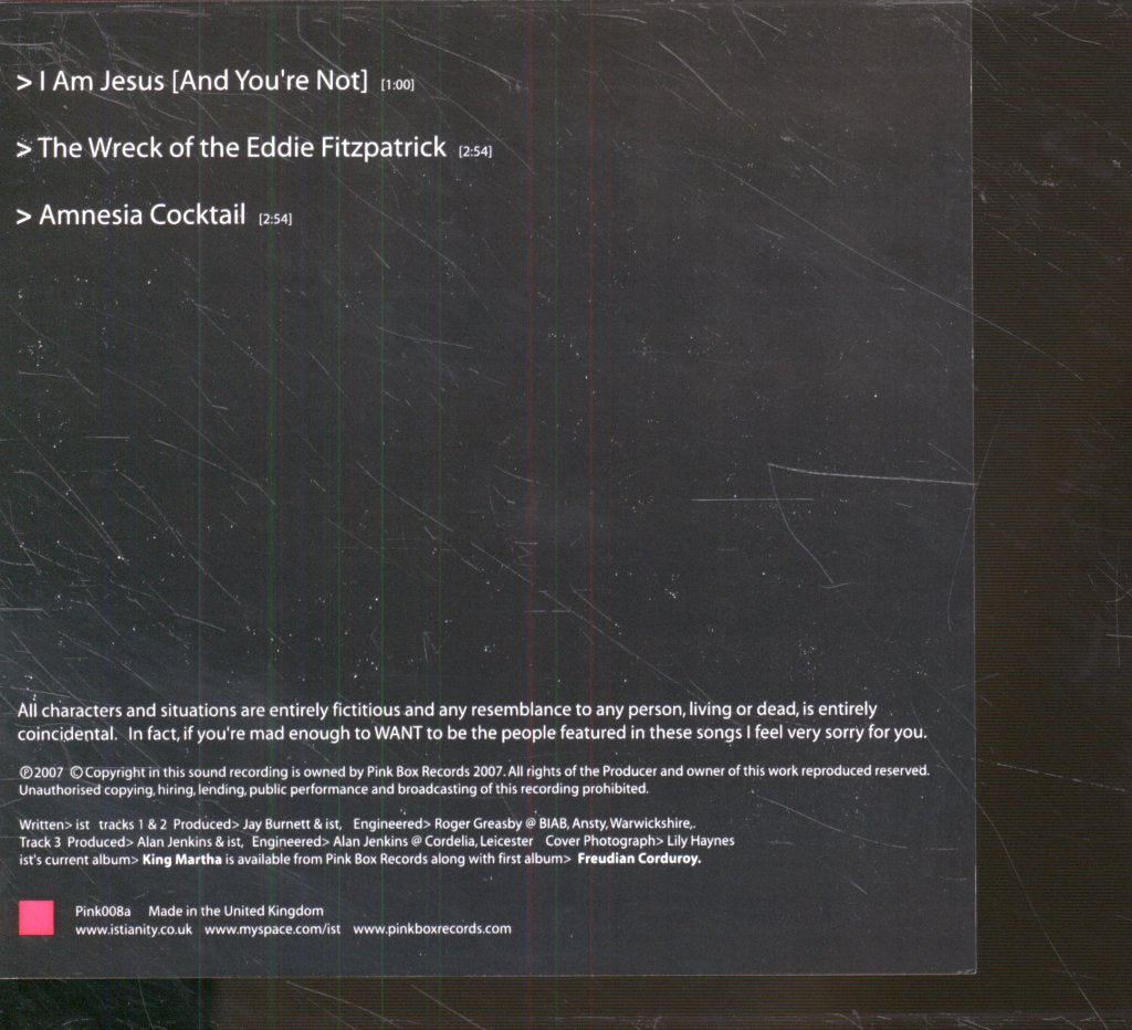 Ist - I Am Jesus And You're Not - Cdr